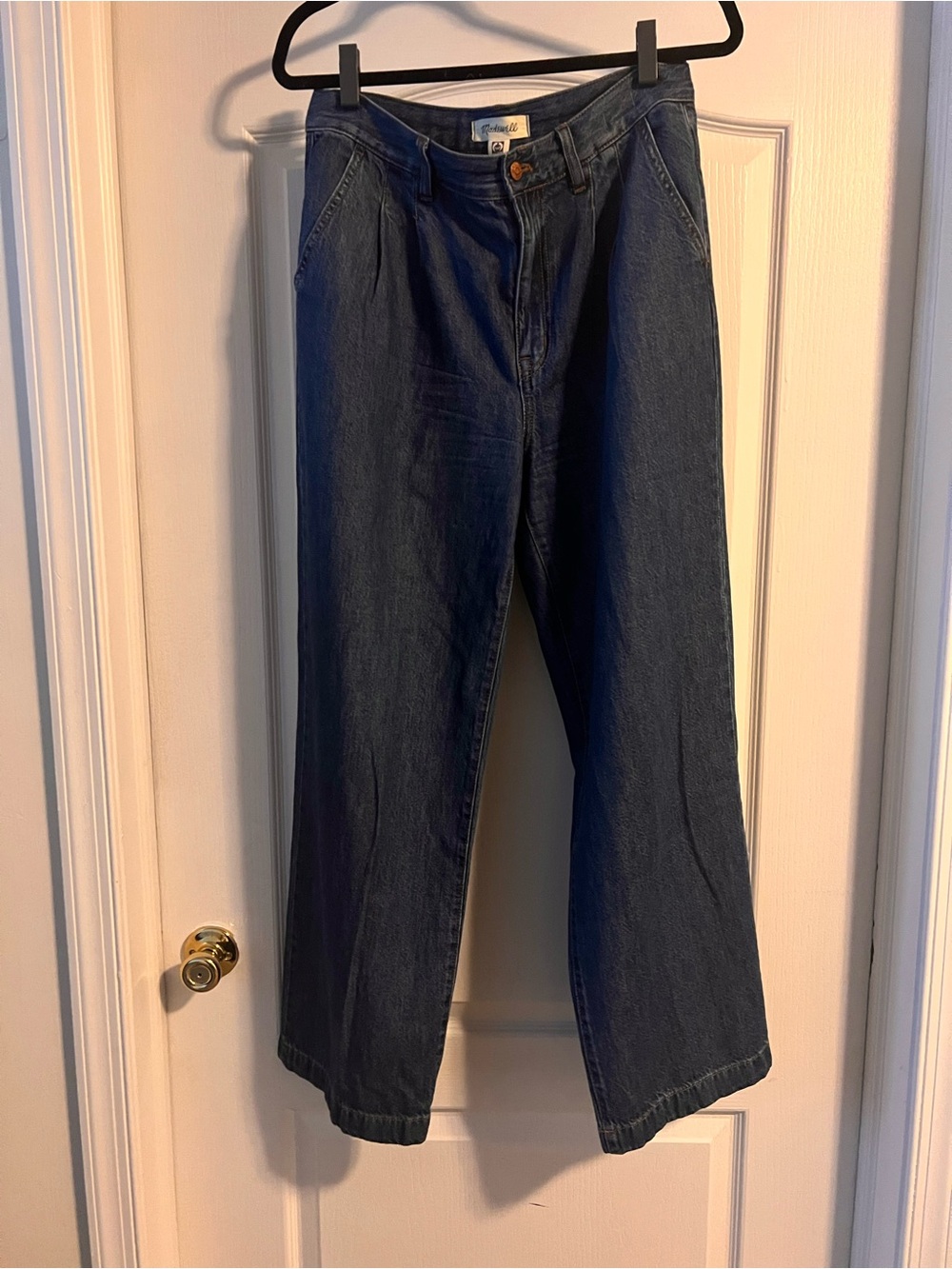 Vintage High-Rise Wide Leg Women’s- Dark Blue Jean